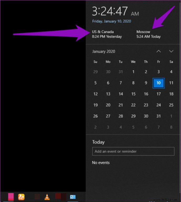 How to Add Multiple Time Zone Clocks to Windows 10: Start Menu and Taskbar Guide