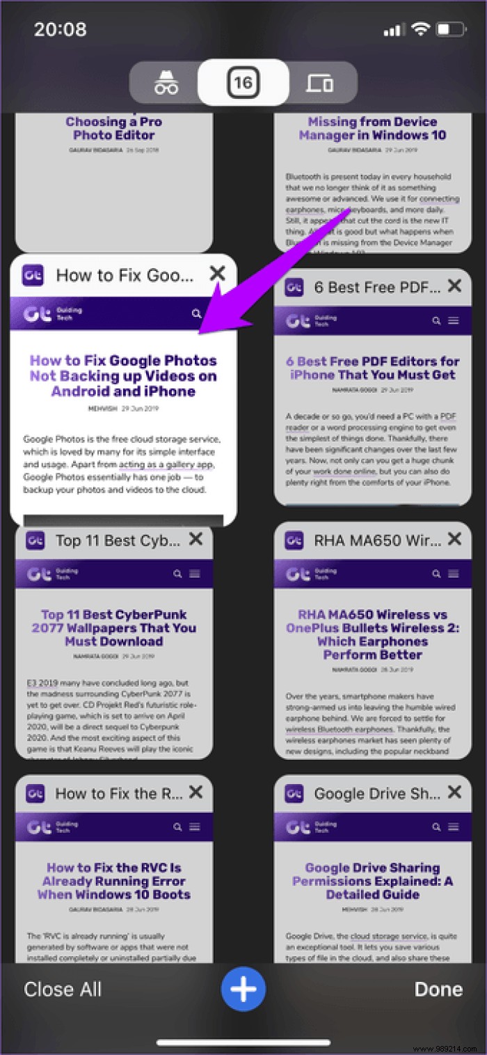 10 Essential Touch Gestures for Chrome on iPhone: Speed Up Your Browsing