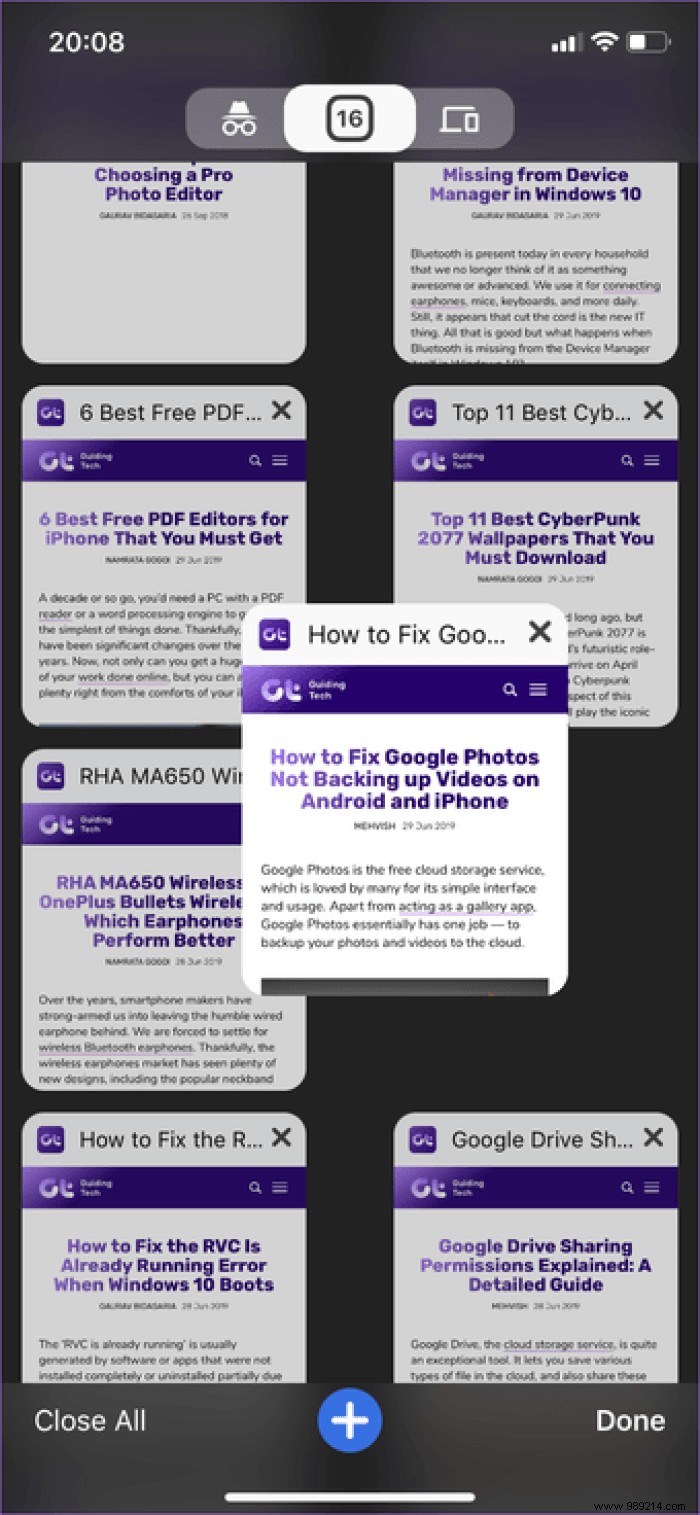 10 Essential Touch Gestures for Chrome on iPhone: Speed Up Your Browsing