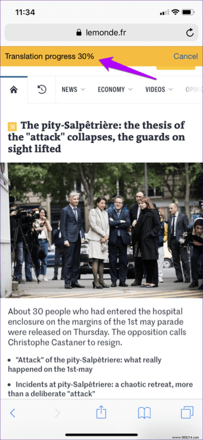 3 Proven Ways to Translate Websites on iPhone and iPad with Safari