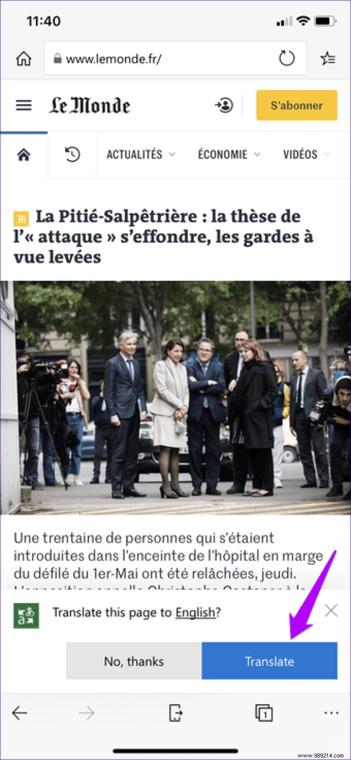 3 Proven Ways to Translate Websites on iPhone and iPad with Safari