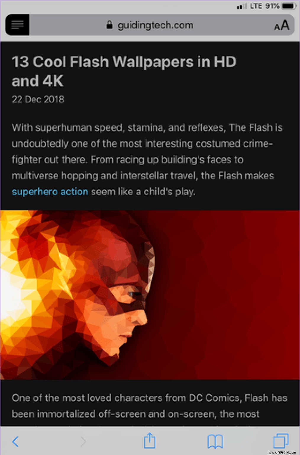 2 Proven Ways to Enable Dark Mode in Safari on iOS