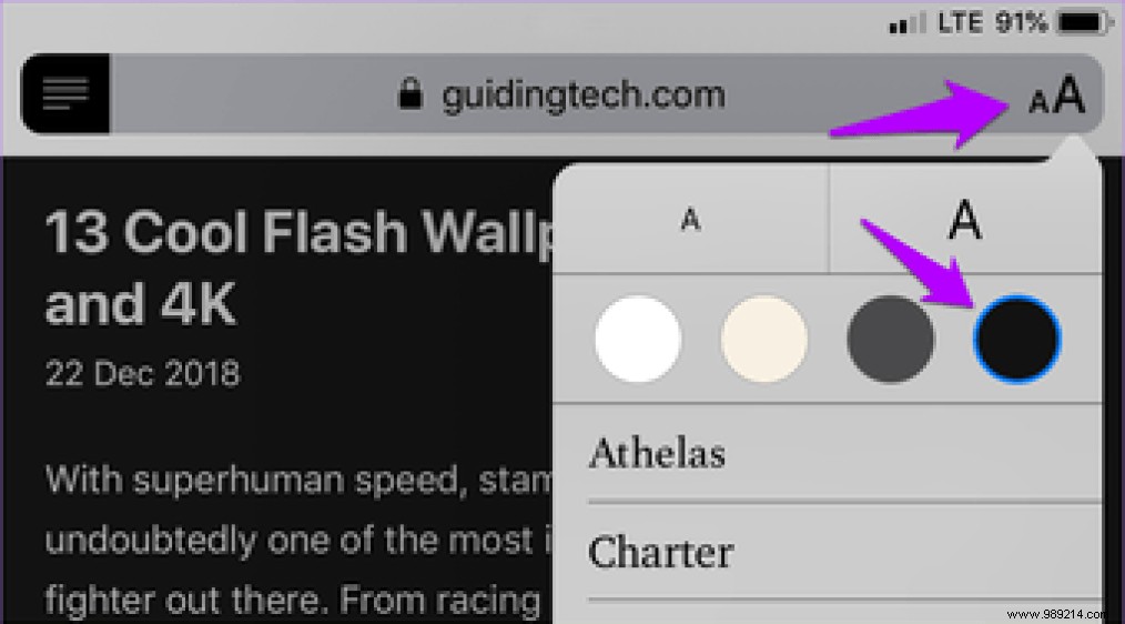 2 Proven Ways to Enable Dark Mode in Safari on iOS