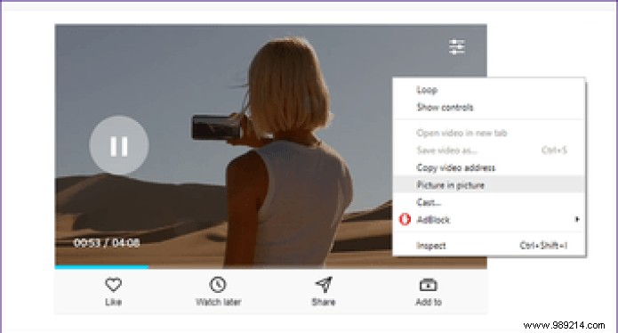 How to Use Picture-in-Picture Mode for YouTube Videos in Google Chrome
