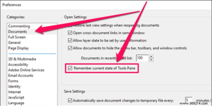 How to Permanently Hide or Disable the Tools Pane in Adobe Acrobat Reader DC