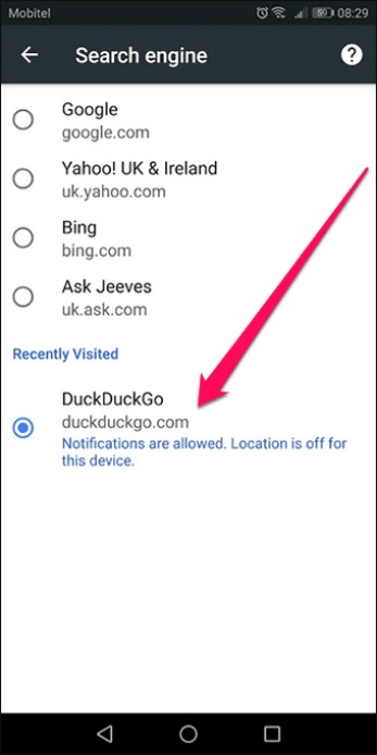 How to Set DuckDuckGo as Your Default Search Engine in Chrome on Android