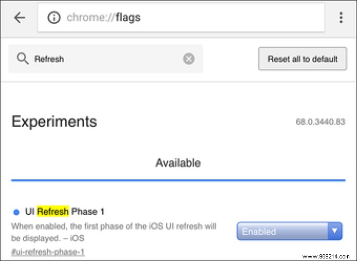 How to Enable Chrome s Modern Material Design UI on iPhone: Simple Flags Guide