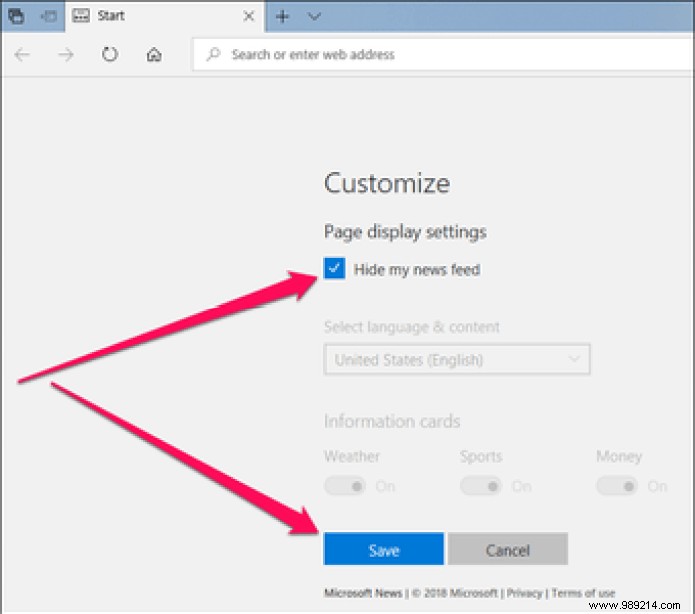 How to Disable Top Sites and News Feed in Microsoft Edge for Maximum Productivity