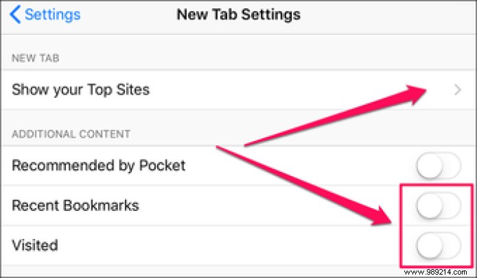 How to Disable Firefox Top Sites and Highlights on Desktop, Android, and iOS