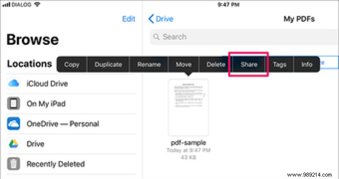 How to Save PDFs in Chrome on iPhone and iPad: Direct to iBooks or Files App