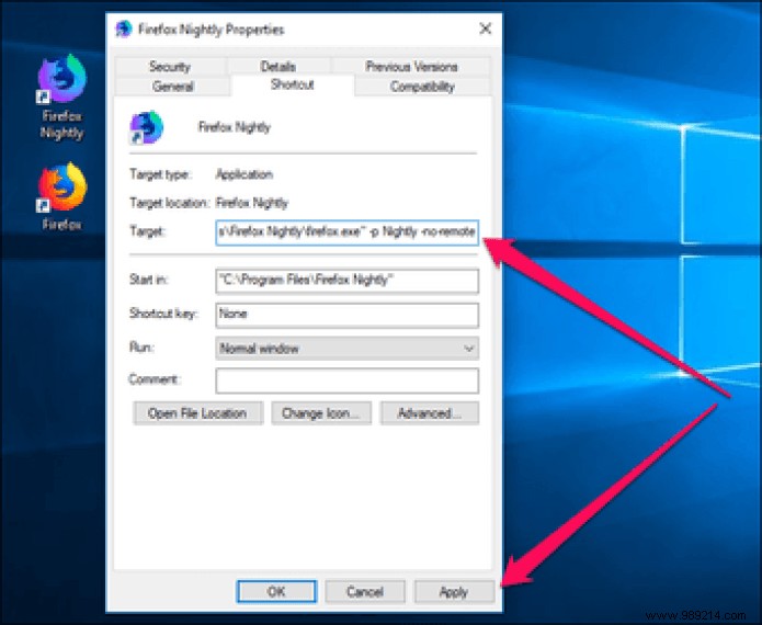 How to Run Firefox Nightly and Quantum Side-by-Side with Separate Profiles