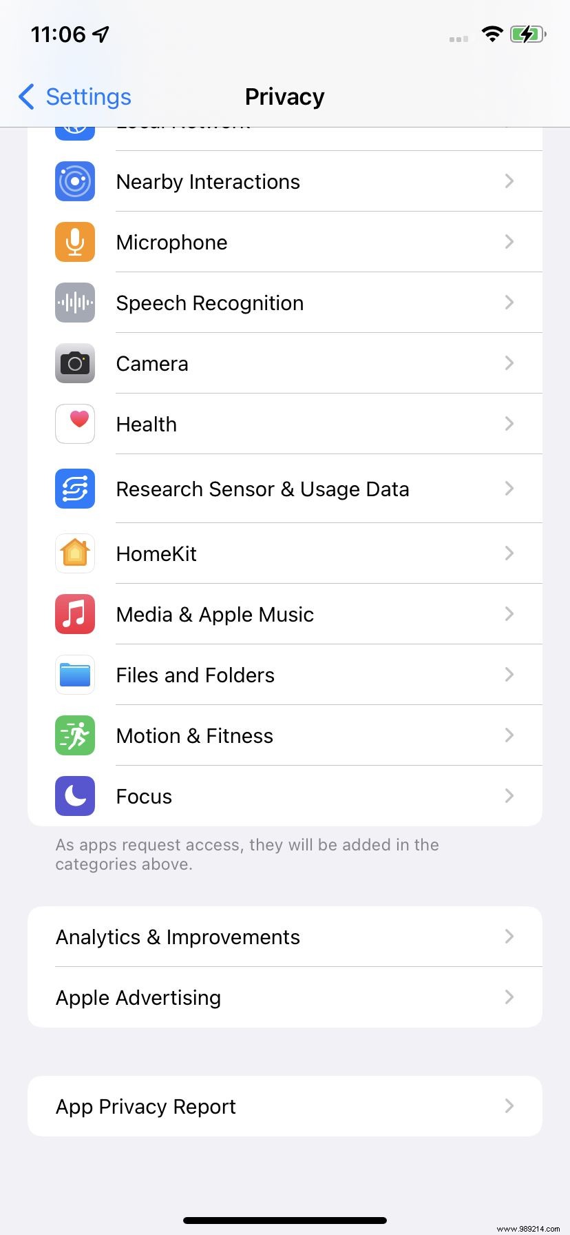 How to Enable and Use iPhone s App Privacy Report on iOS 15.2 and Later