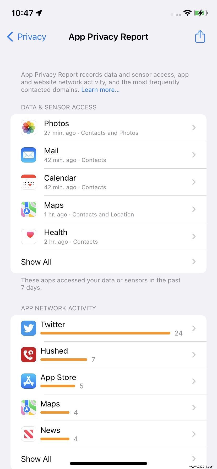 How to Enable and Use iPhone s App Privacy Report on iOS 15.2 and Later