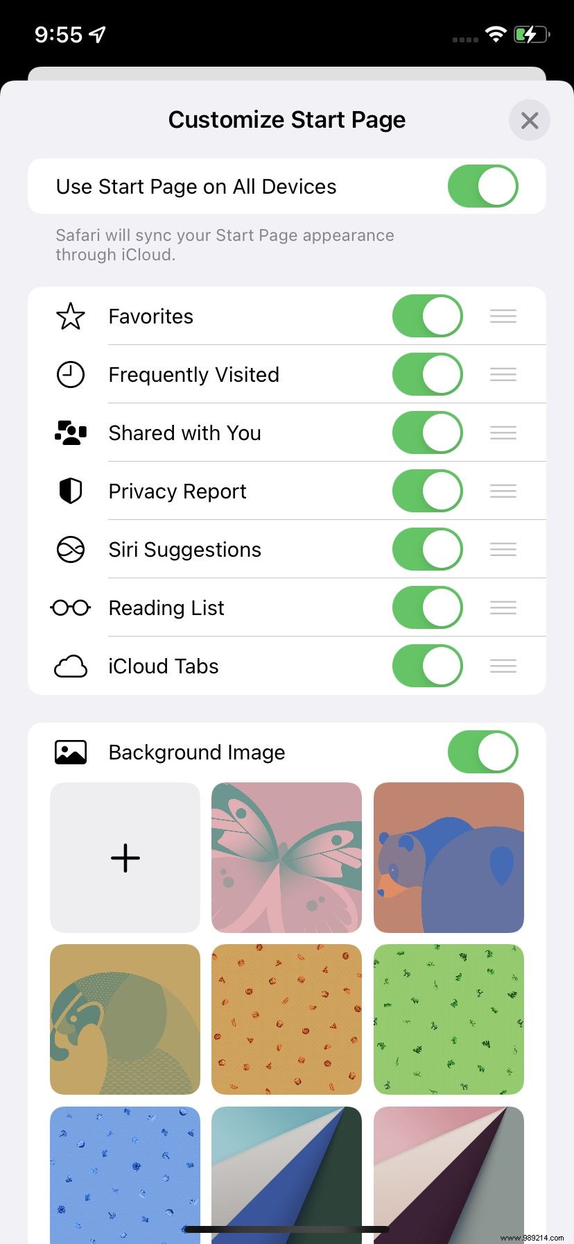 How to Customize Safari s Start Page Background in iOS 15: Simple Step-by-Step Guide
