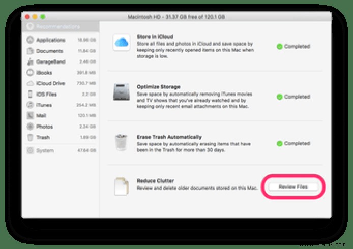 5 Expert Ways to Free Up Storage Space on macOS Sierra