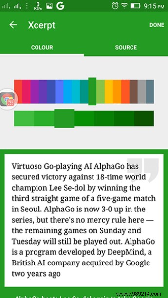 How to Highlight and Share Key Text from Articles on Android