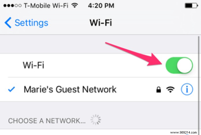 How to Restore the Missing  Forget This Network  Option in iOS Wi-Fi Settings