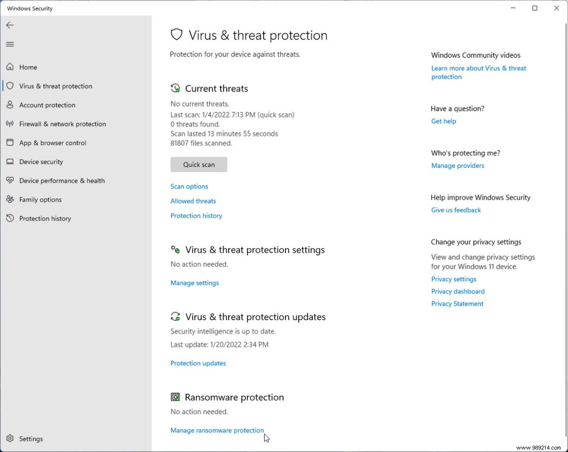 How to Protect Your PC from Ransomware Using Windows Built-in Security Features