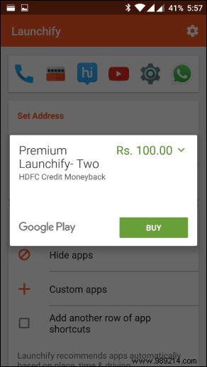 Launch Top Android Apps Instantly from Lock Screen with Launchify