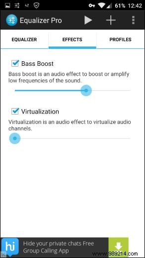 2 Top Android Apps for System-Wide Music Equalizers