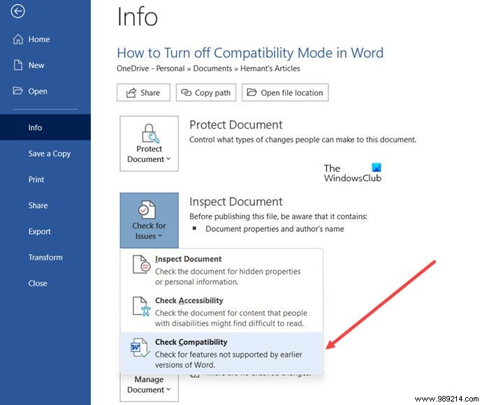 How to Turn Off Compatibility Mode in Microsoft Word: Step-by-Step Guide