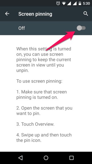 How to Use Screen Pinning as a Guest Mode Alternative on the Moto G (3rd Gen)