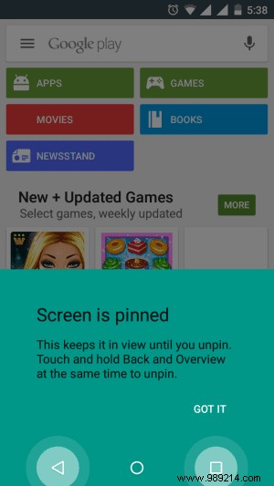 How to Use Screen Pinning as a Guest Mode Alternative on the Moto G (3rd Gen)
