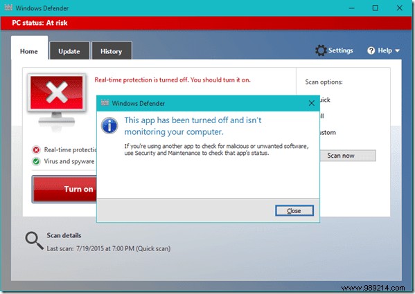 How to Safely and Permanently Disable Windows Defender in Windows 10