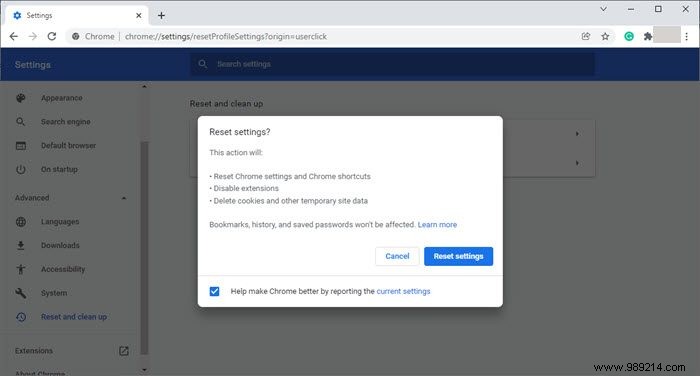 How to Fix  Your Internet Access is Blocked  Error in Chrome on Windows 11/10