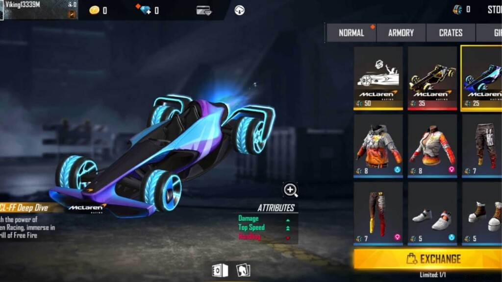 Free Fire McLaren Royale Spin Event: Unlock Legendary MCL-FF Final Lap Ride and Deep Dive Car Skins