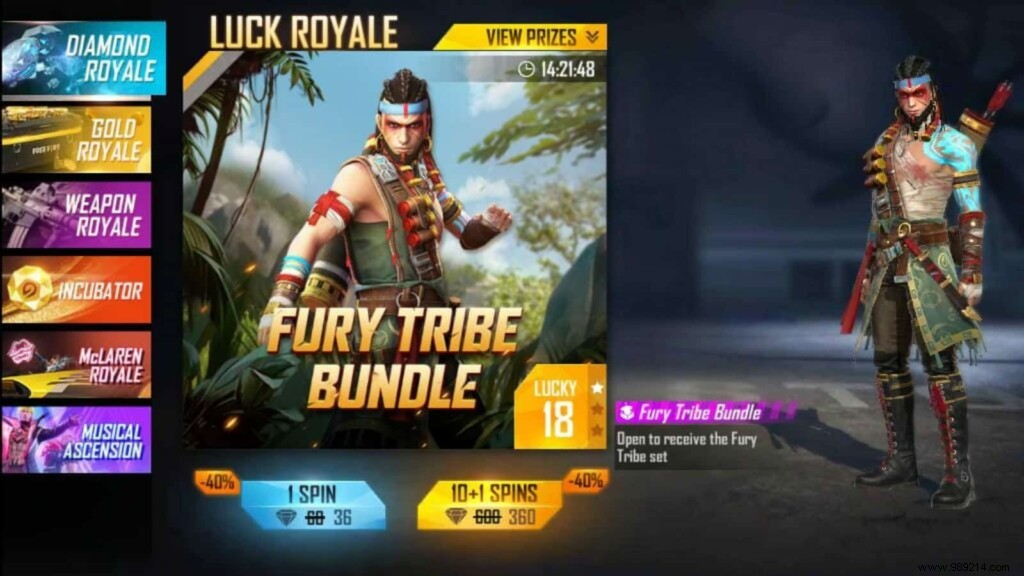 How to Claim the Free Fire Fury Tribe Bundle at 40% Off: Exclusive Guide