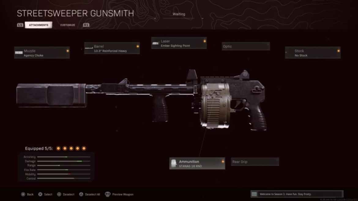 Best Streetsweeper Loadout for Call of Duty: Warzone Season 5 – Expert Mid-Range Setup