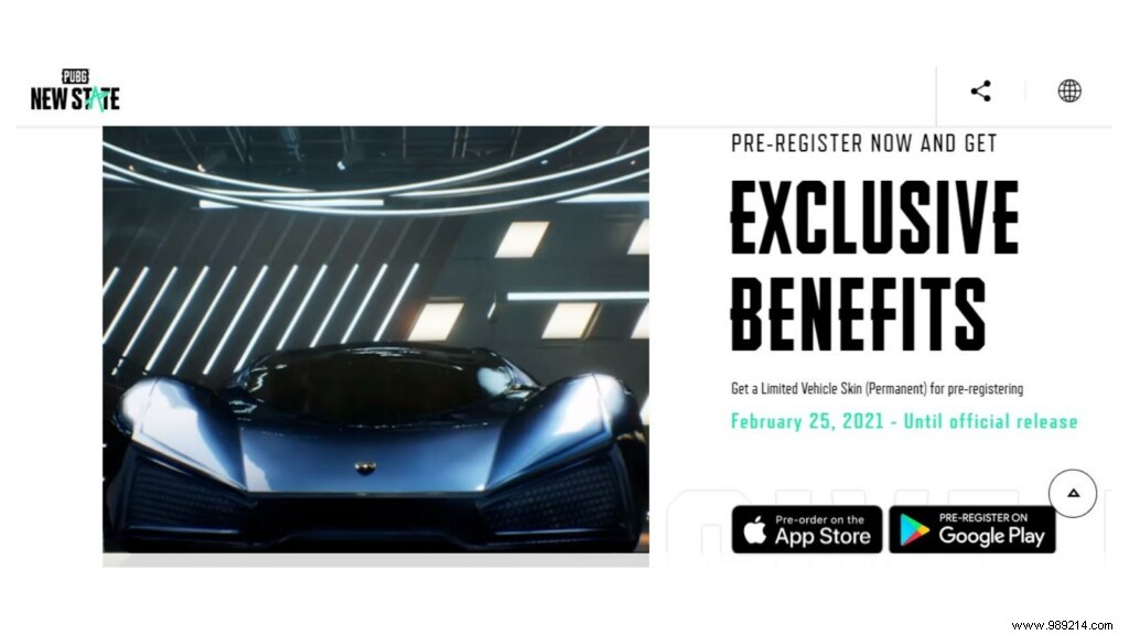 PUBG: New State iOS Pre-Registration Now Live – Claim Exclusive Vehicle Skin Rewards