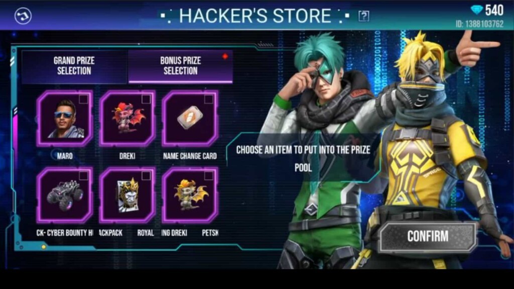 Garena Free Fire Hacker Shop  Jack of 4 Trades : Secure Exclusive Bundles, Weapons, and Rewards