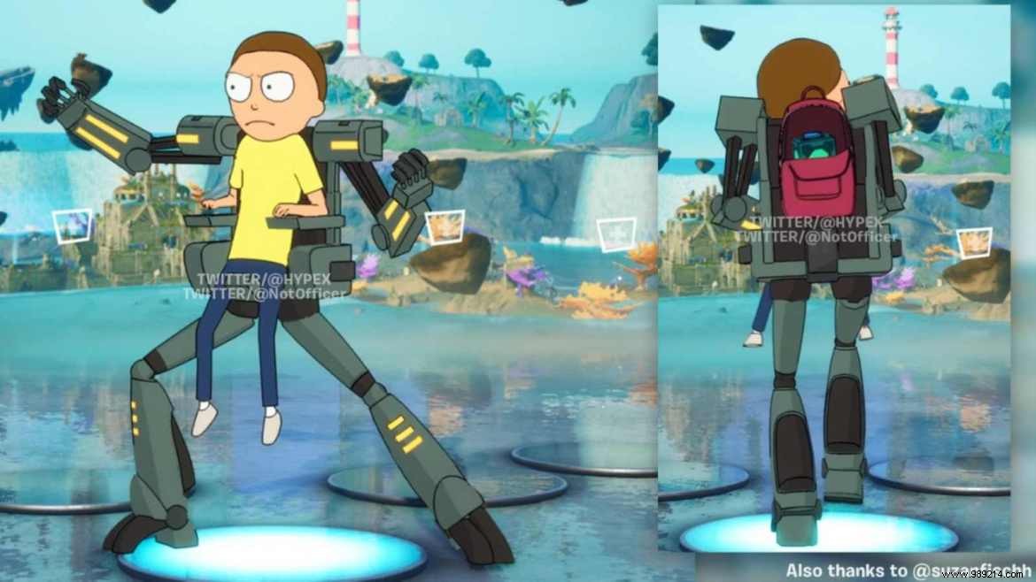 How to Get the Mecha Morty Skin in Fortnite Chapter 2 Season 7 Item Shop
