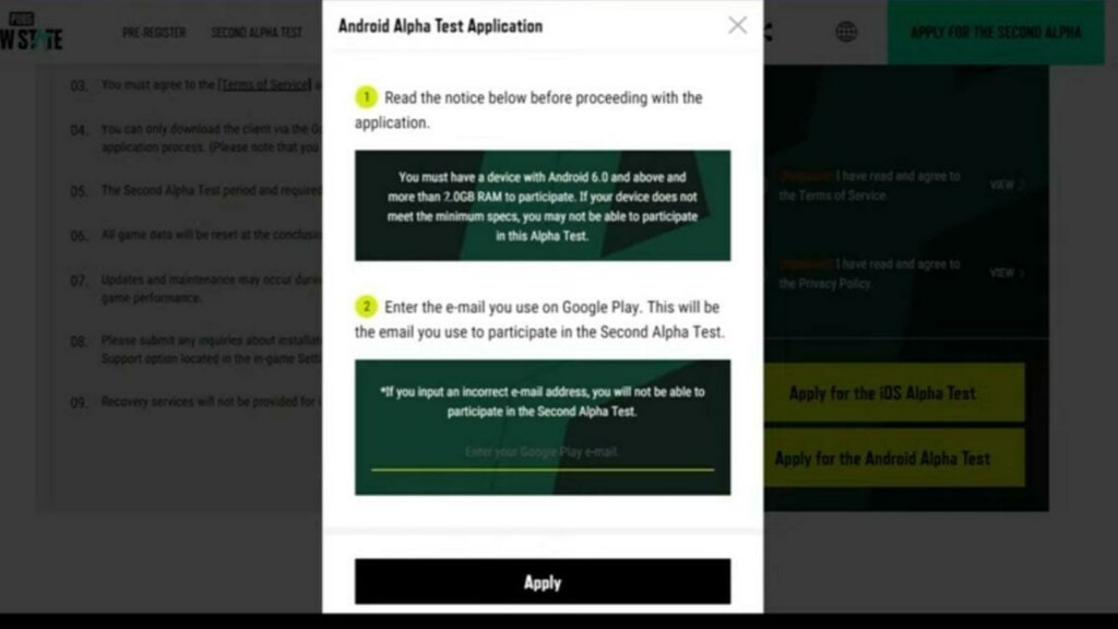 How to Register for PUBG: New State s Second Alpha Test: Step-by-Step Guide
