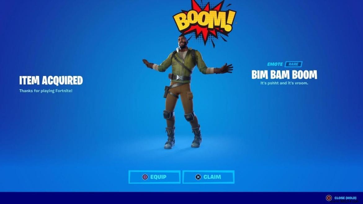 Fortnite Bim Bam Boom Emote: Full Details from Chapter 2 Season 7