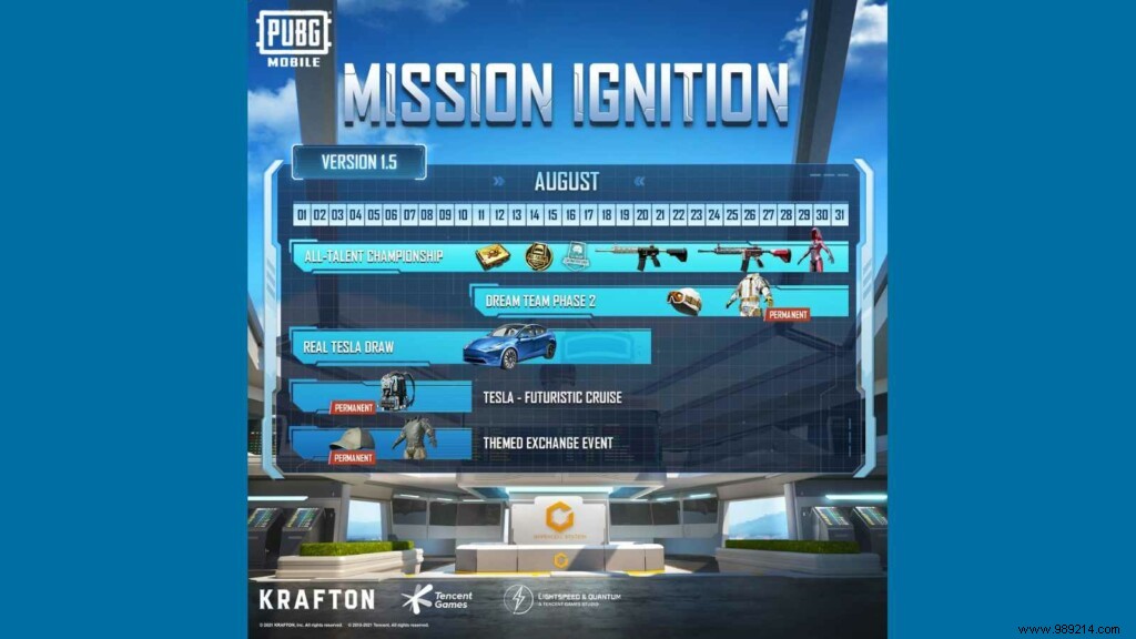 PUBG Mobile Mission Ignition Returns August 5, 2021: Join the Exciting Reloaded Live Event