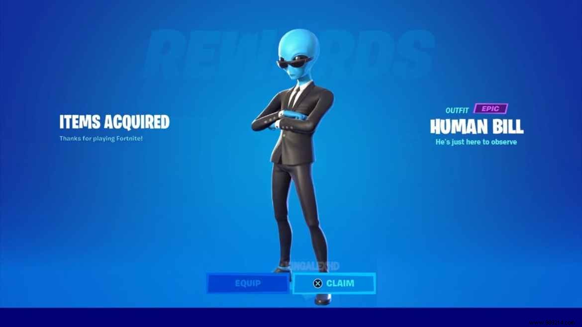 Fortnite Human Bill Skin: Full Details, 1,800 V-Bucks Price, and 4,000+ Variants
