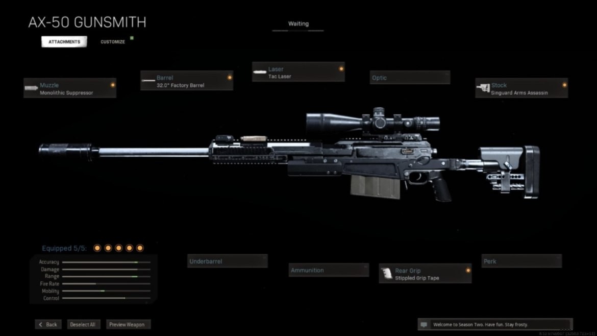 Best AX-50 Loadout for Call of Duty Warzone Season 4: Precision Sniper Setup
