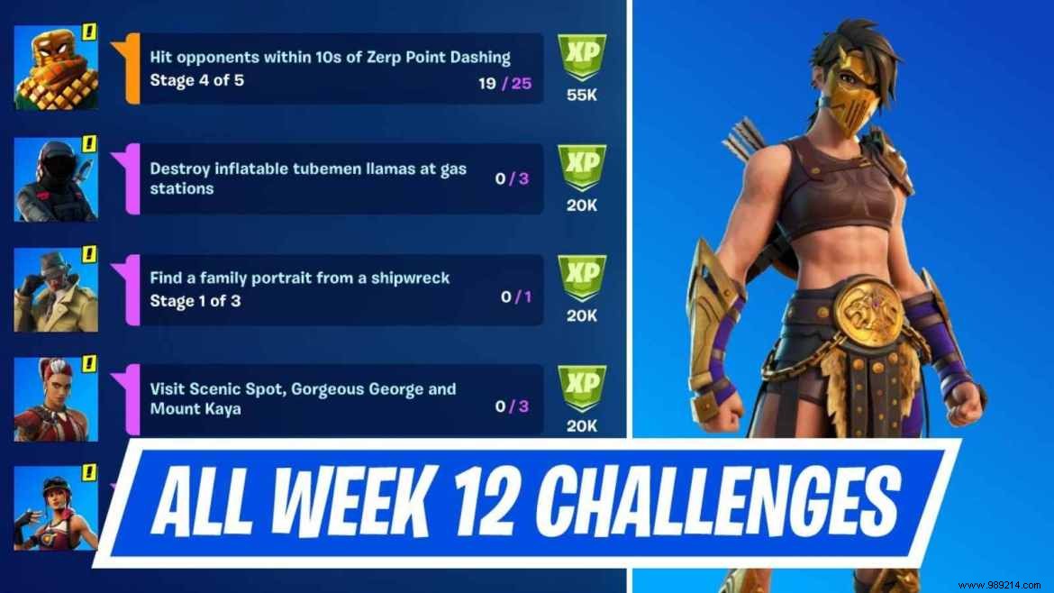 Fortnite Season 7 Week 12 Challenges: Complete Guide to Epic and Legendary Quests