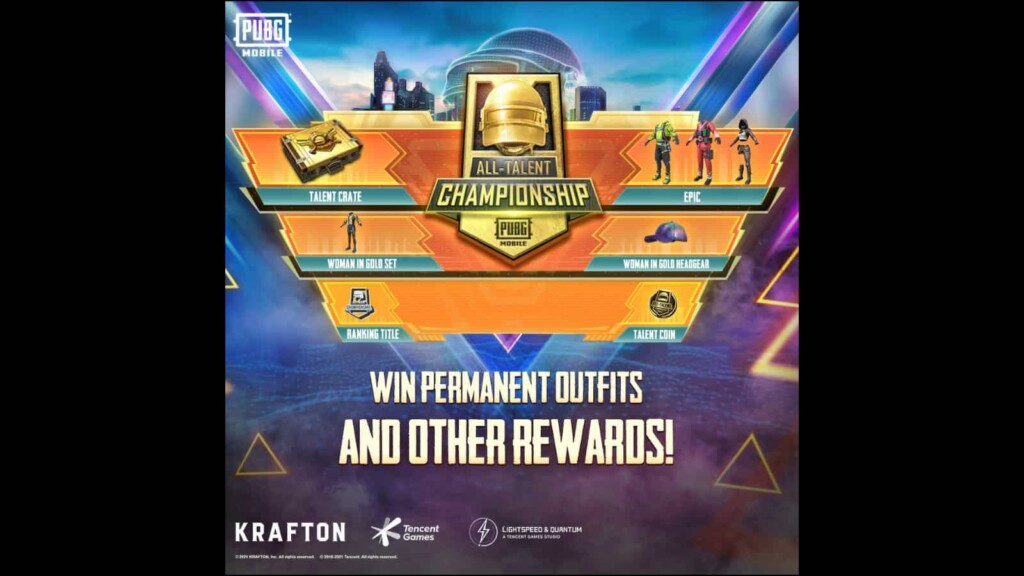PUBG Mobile All Talent Championship 2021: Complete Guide to Format, Registration, Rules, and Rewards