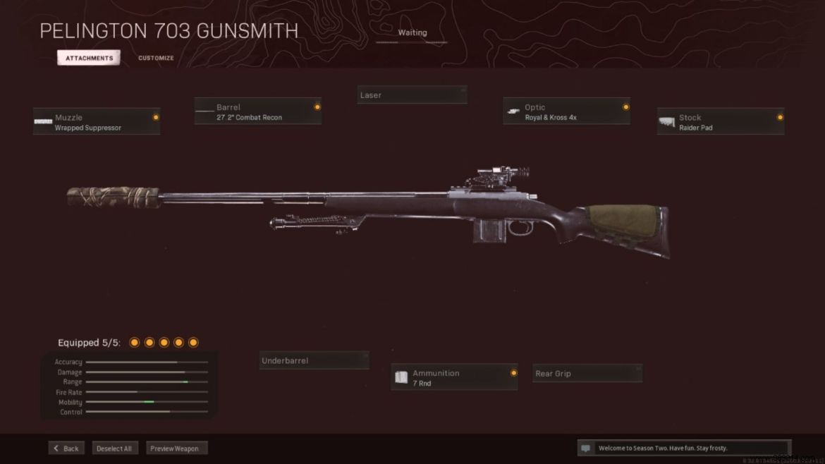 Best Pelington 703 Loadout for Call of Duty: Warzone Season 4 – Expert Setup Guide