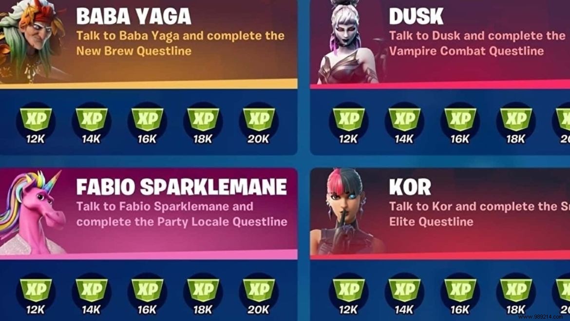 Fortnite Chapter 2 Season 8: Complete Guide to All Punchcard Quests