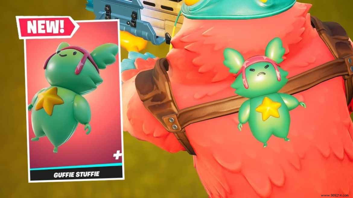 Fortnite Guffie Stuffie Back Bling: Price, Reactive Features, and Item Shop Details