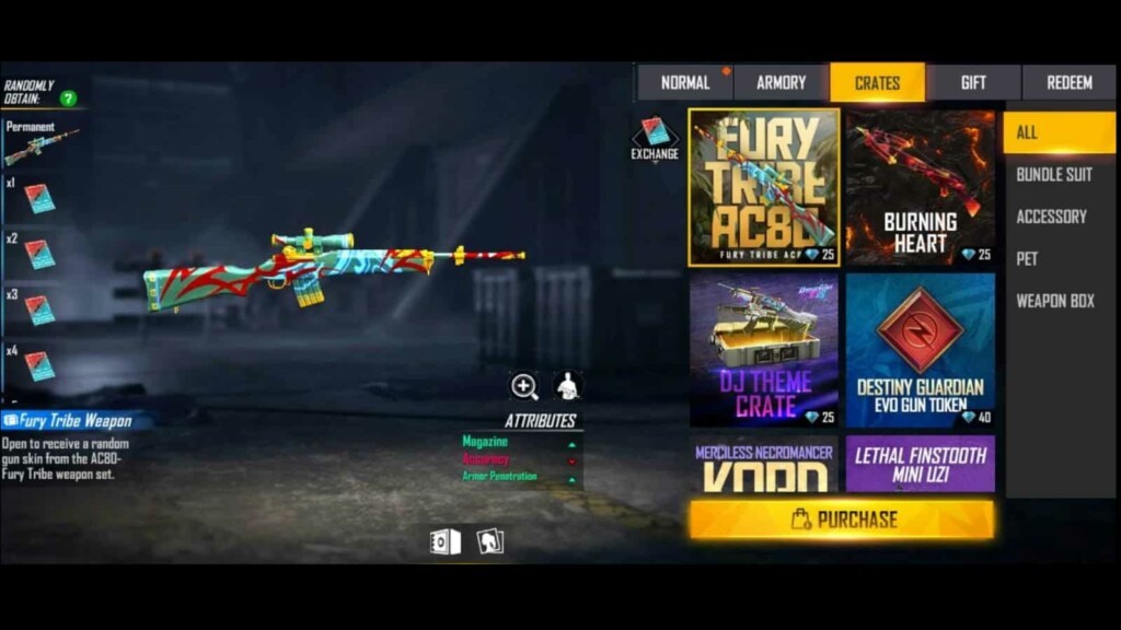 How to Unlock the Fury Tribe AC80 Skin in Free Fire: Step-by-Step Guide