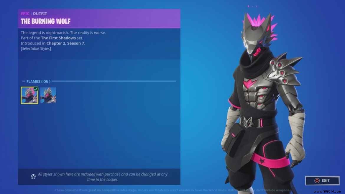 Fortnite First Shadows: Burning Wolf Headlines September Crew Pack in Season 8