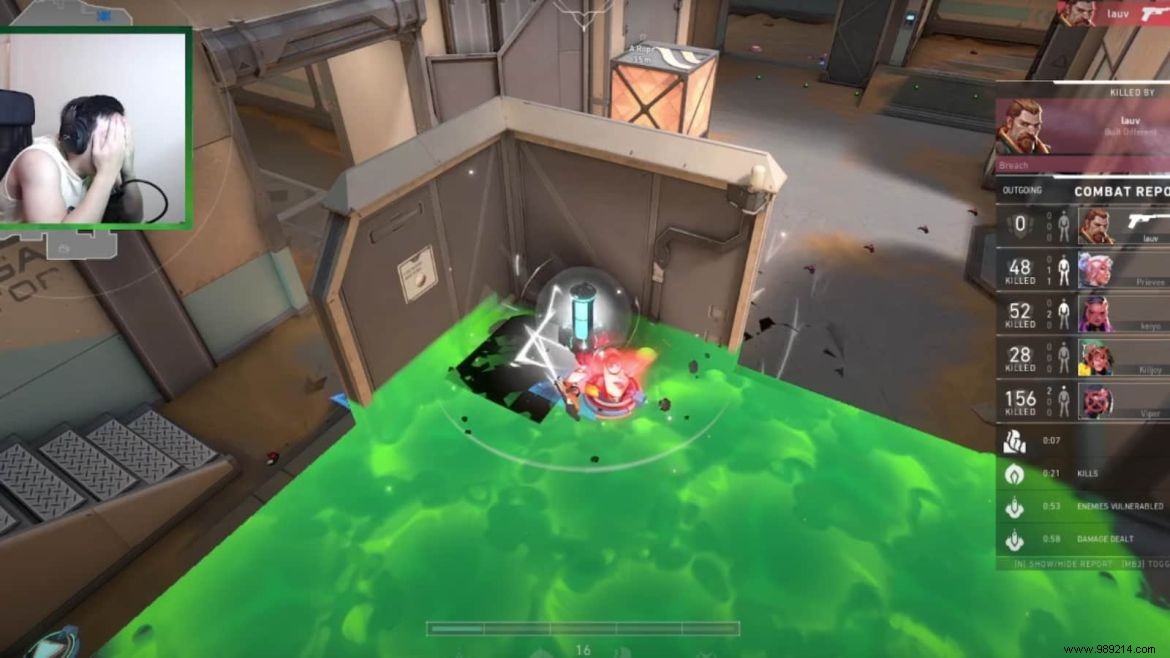 Valorant Viper Snake Bite Lineups on Fracture: Post-Plant Defense for A and B Sites