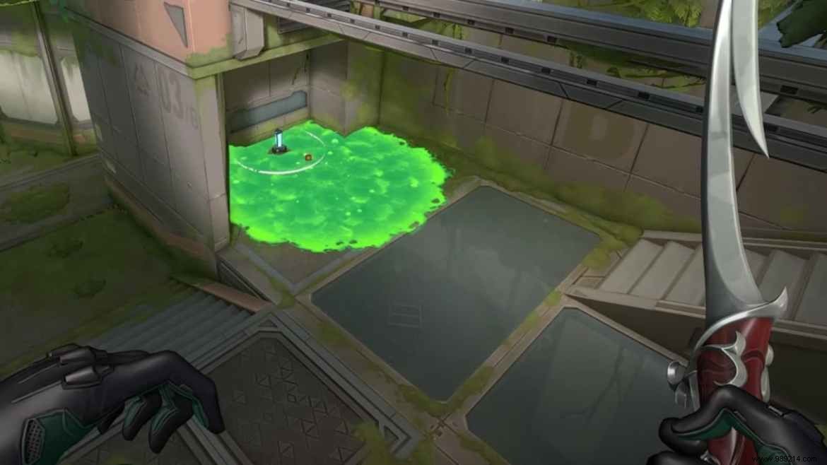 Valorant Viper Snake Bite Lineups on Fracture: Post-Plant Defense for A and B Sites