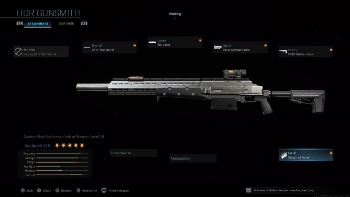 Call of Duty Warzone: Ultimate Season 4 HDR Sniper Loadout for Long-Range Dominance